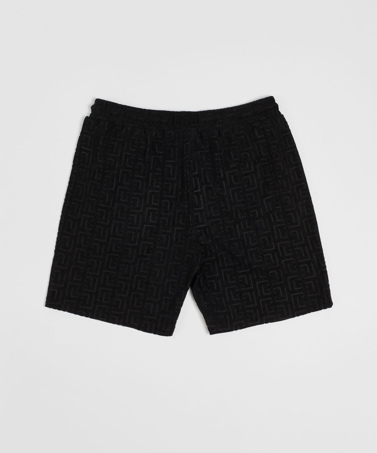 Greco Embossed Towel Set - Black
